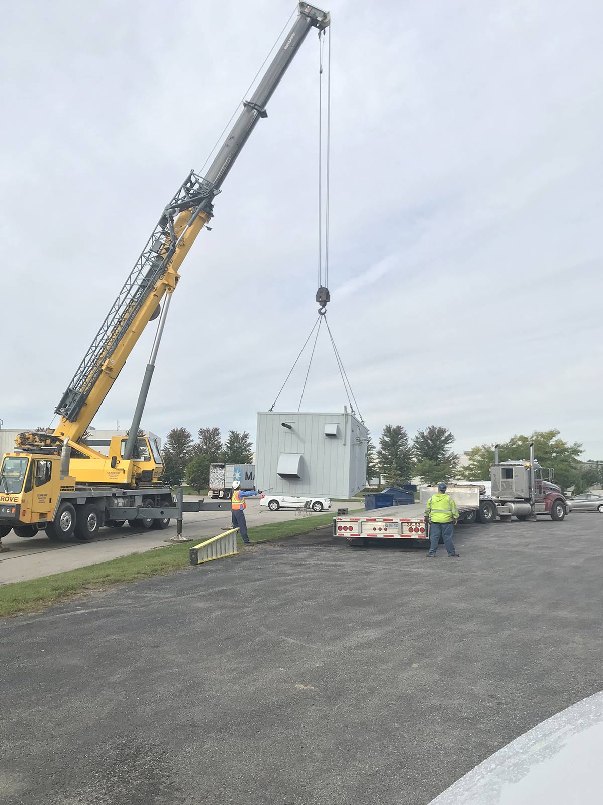 Generator installation project