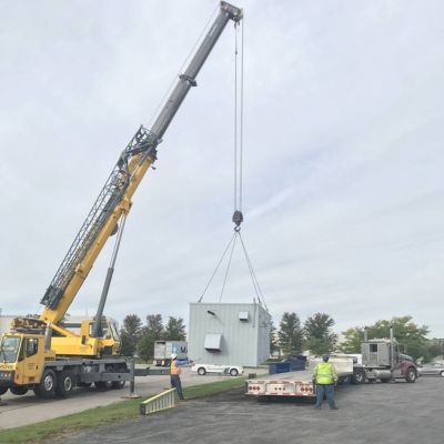 Generator installation project